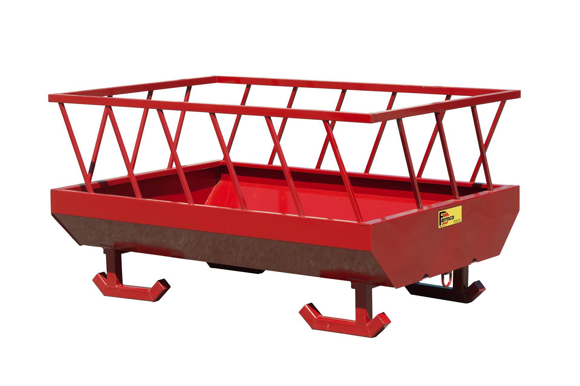 small hay feed wagon without wheels