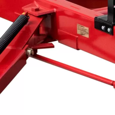 front round bale carrier assembly