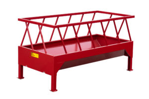 A bunk feeder for cattle